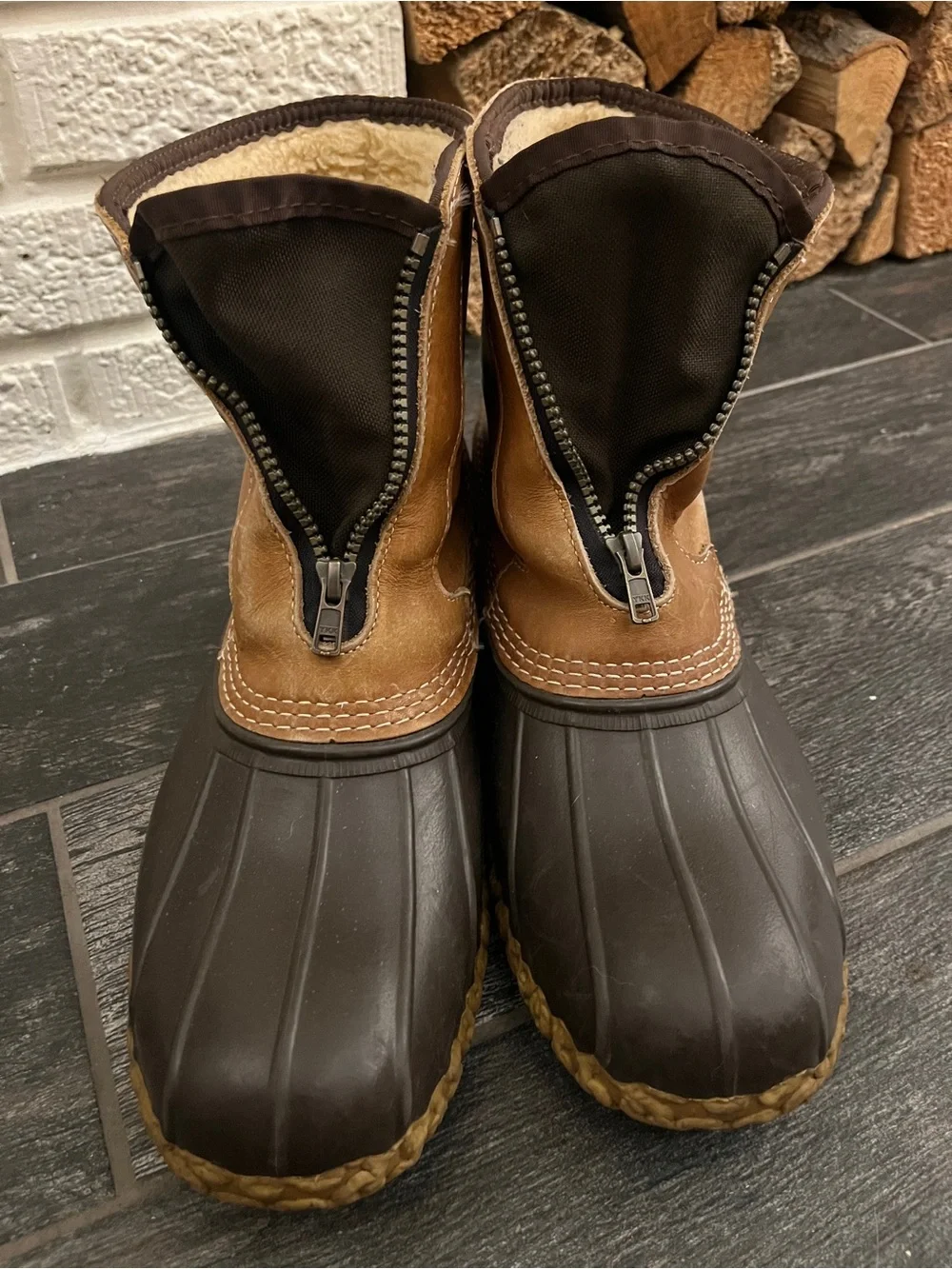 VTG Sherpa Lined LL Bean “Bean Boots”